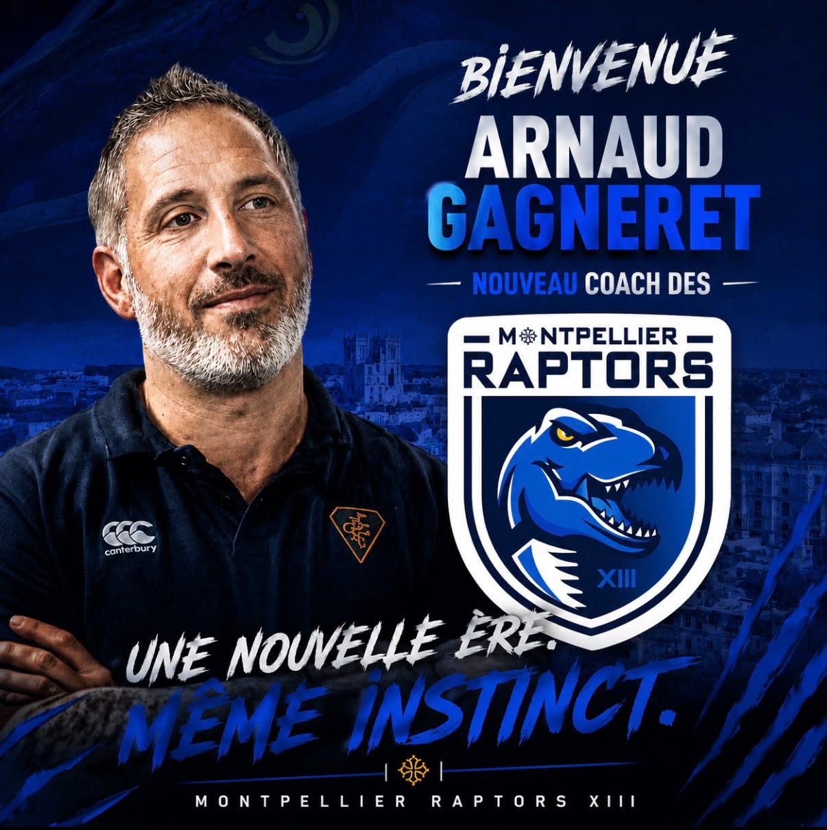 Arnaud Gagneret, nouveau coach des Raptors !